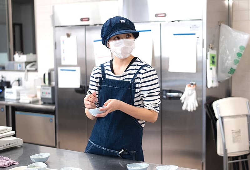 スタッフの様子